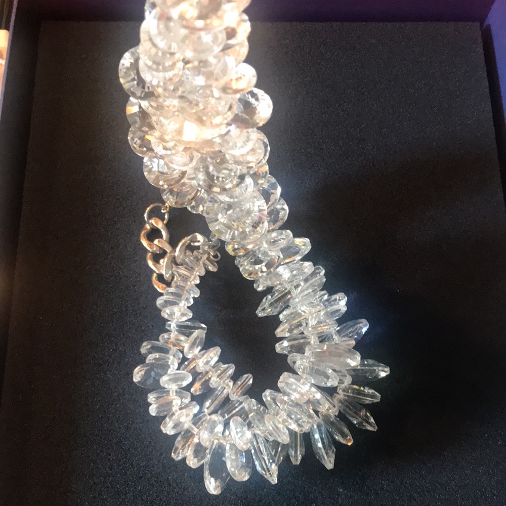 Rare Authentic Signed Swarovski Statement Clear C… - image 6